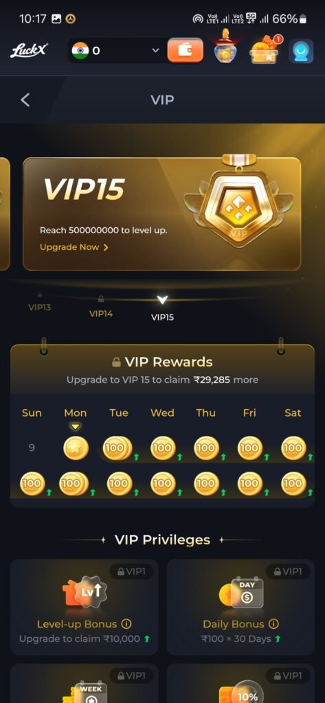 lUCKX Game App